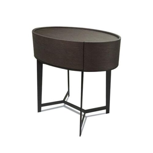 義式橢圓鐵腳床頭櫃 臥室低調奢華新焦點：圖片 2