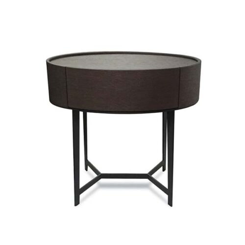 義式橢圓鐵腳床頭櫃 臥室低調奢華新焦點：圖片 1