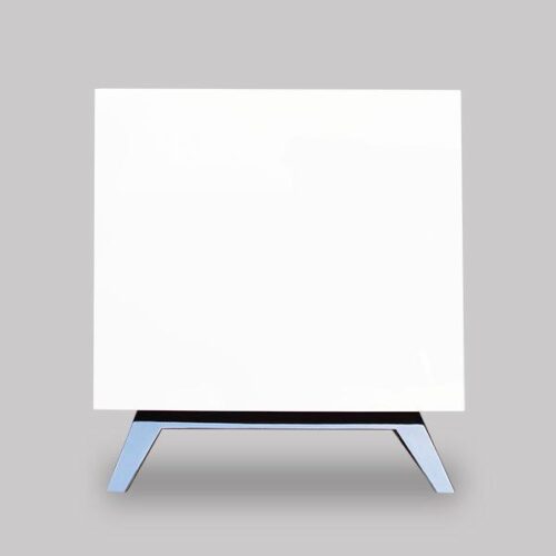 鋼烤金環形拉手床頭櫃 精品櫥窗般的質感：圖片 3