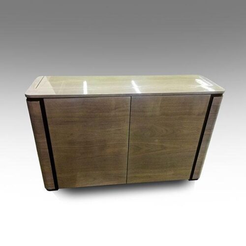 雙色電動升降電視櫃 讓牆面更乾淨整潔：圖片 2