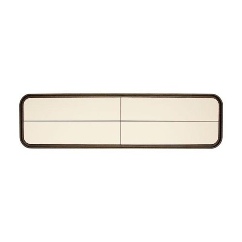 圓角雙色圓電視櫃 極簡客廳量身打造：圖片 1