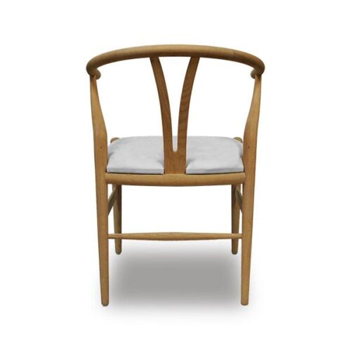 圓潤北歐風實木餐椅 北歐咖啡館的慵懶氛圍：圖片 3