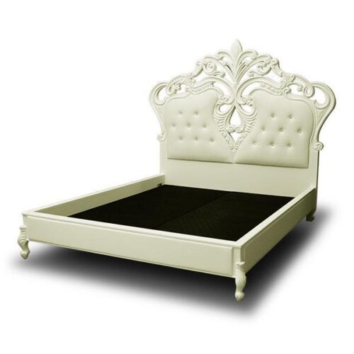 歐式古典雕花床架 夢幻華麗浪漫宮廷風：圖片 1