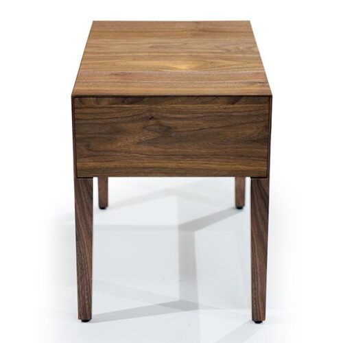 簡約長方形木紋床頭櫃 北歐家具極簡設計：圖片 2