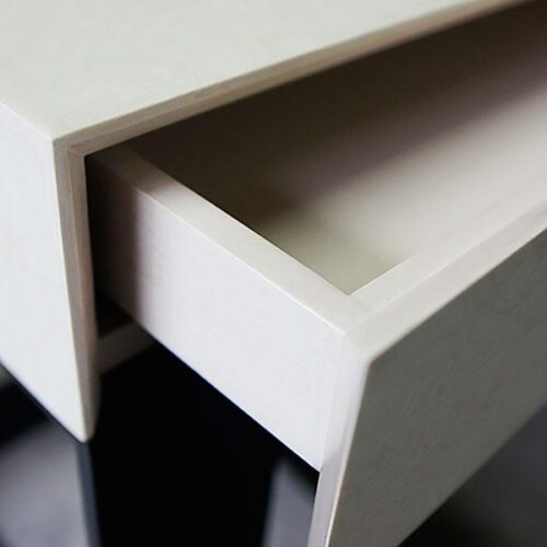 黑鐵極簡白木紋書桌 長桌好延伸適合雙人使用：圖片 4