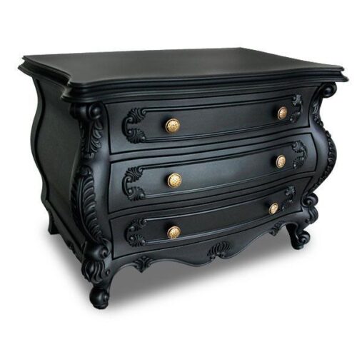 霧黑歐式宮廷斗櫃 如歐洲古董店氛圍：圖片 2