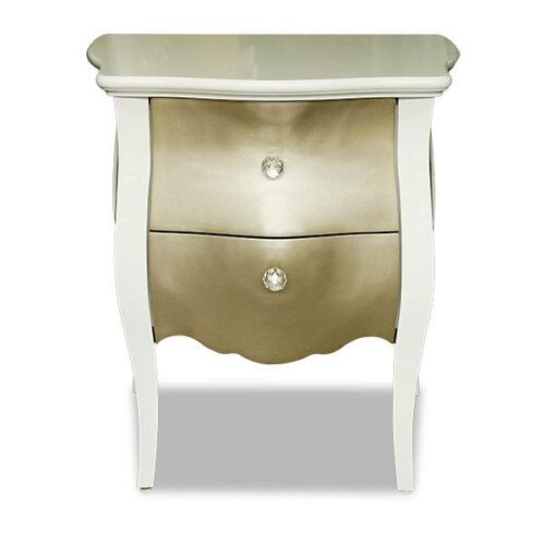 香檳戀曲法式雙抽床頭櫃 為空間增添精品質感：圖片 1