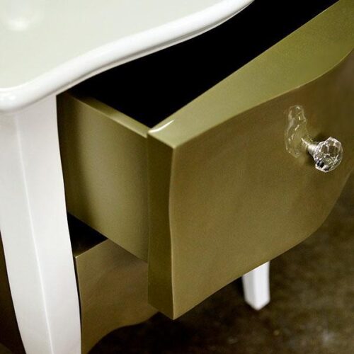 香檳戀曲法式雙抽床頭櫃 為空間增添精品質感：圖片 5