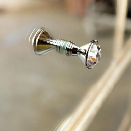 宮廷金箔鏡面斗櫃 水晶奢華一觸即發：圖片 3