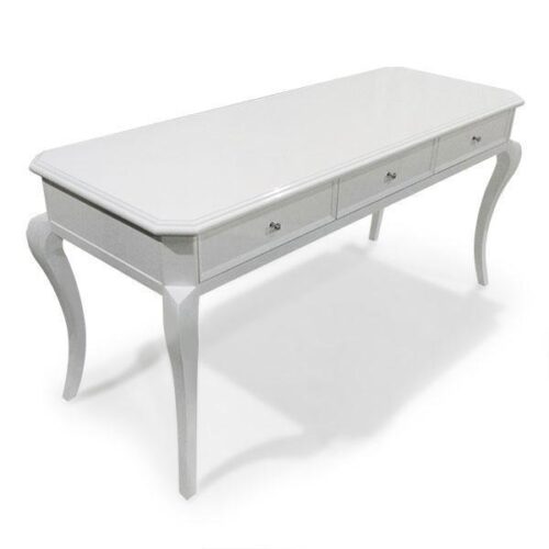 歐式古典亮烤3抽書桌 融合古典與現代美學：圖片 2