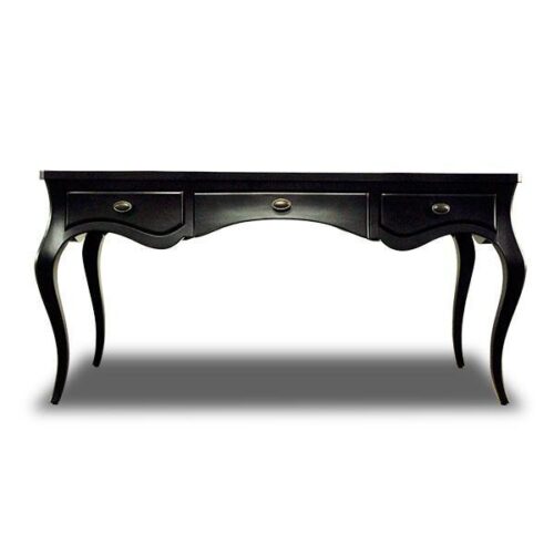 實木古典嵌皮台面書桌 法式宮廷風格：圖片 2