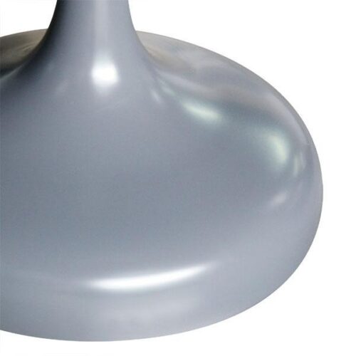 圓潤霧烤灰藍咖啡桌 滴落液體桌腳設計：圖片 3