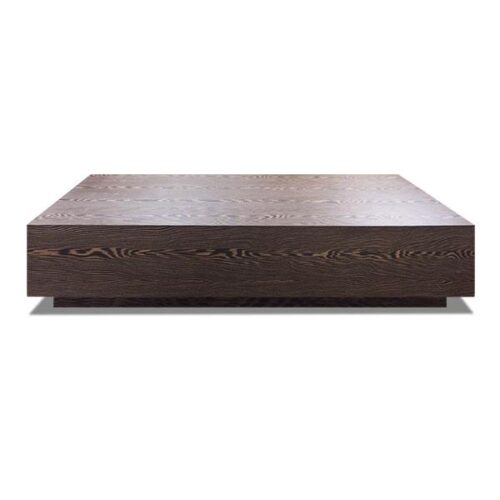 極簡立方木紋茶几 展現高端木質美感：圖片 1