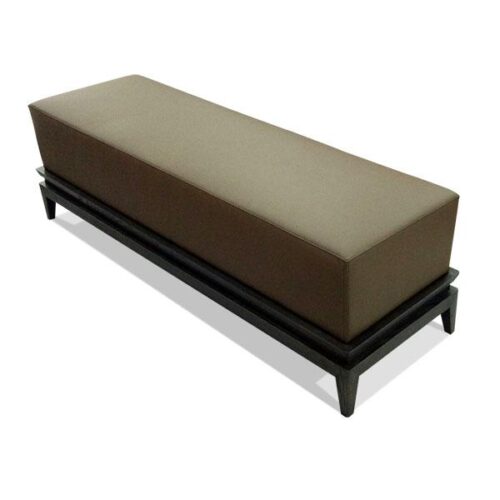 巧克力長型厚墊長椅 日式極簡的舒適秘訣：圖片 2