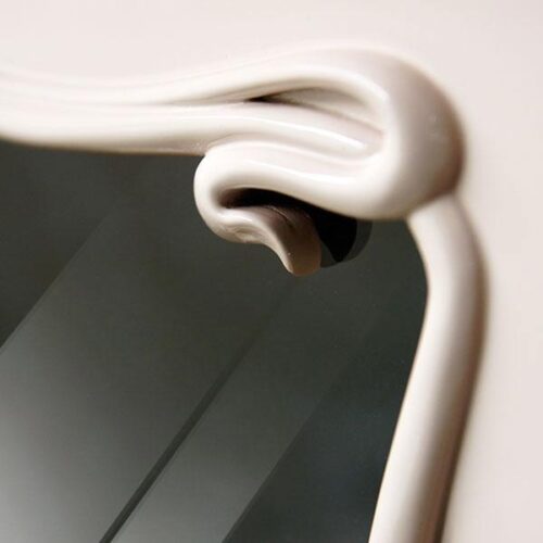 宮廷象牙白電視櫃 歐式古典浪漫氛圍：圖片 4