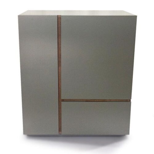 胡桃木飾條極簡收納櫃 完美的輕奢玄關：圖片 1