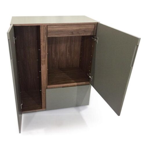 胡桃木飾條極簡收納櫃 完美的輕奢玄關：圖片 3