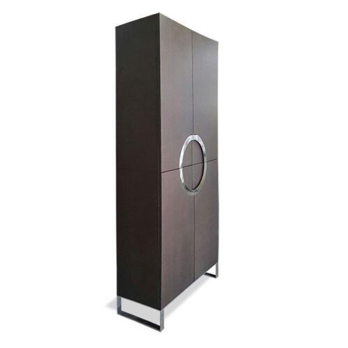 橡木紋銀環拉手收納櫃 設計感融入日常：圖片 2