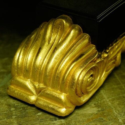 歐式宮廷貴族金箔餐桌 空間華麗焦點：圖片 5