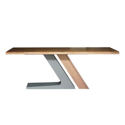 胡桃實木L腳餐桌 聚餐的藝術品：圖片 1