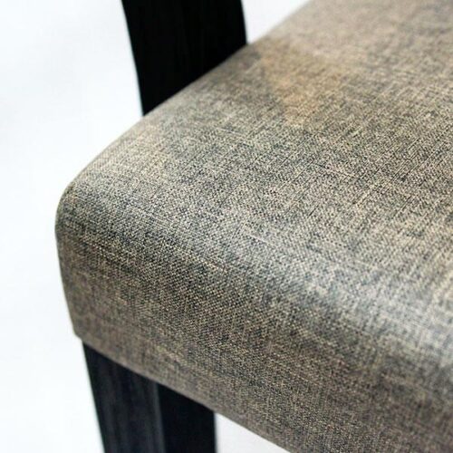 黑色實木扶手皮革餐椅 簡約線條的居家風格：圖片 3