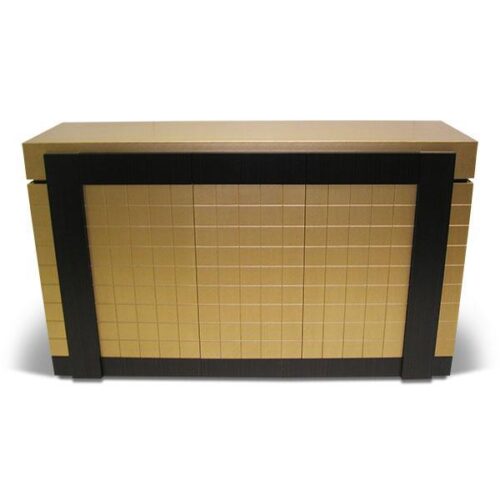 方形金格黑框餐櫃 奢華高端空間藝術：圖片 1