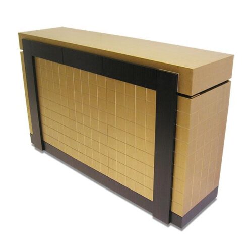 方形金格黑框餐櫃 奢華高端空間藝術：圖片 2