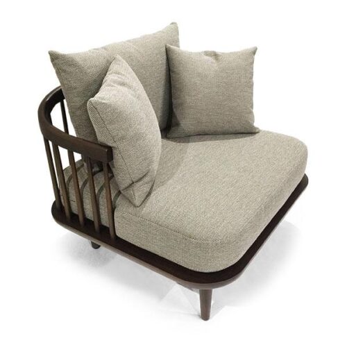 日式胡桃木休閒椅 詮釋日式極簡美學：圖片 3