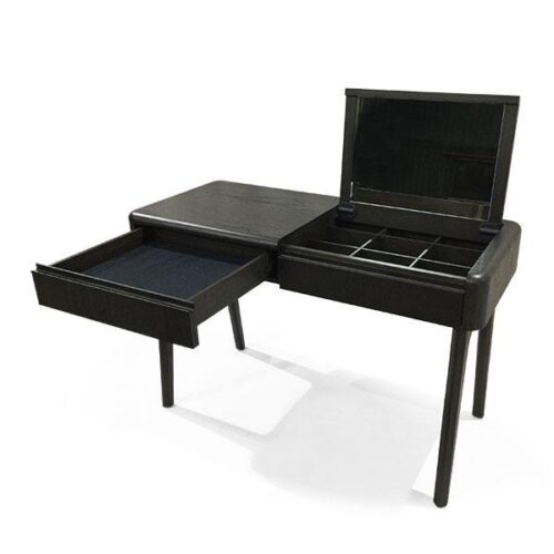 黑橡實木掀鏡化妝桌 化妝檯的私藏魔法：圖片 3