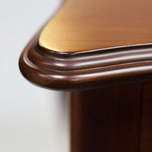 胡桃古典曲腳床頭櫃 增添優雅復古氛圍：圖片 4