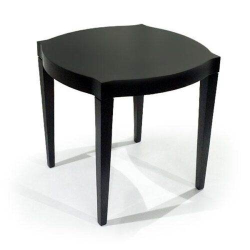 優雅錐腳黑木茶几 簡約的空間語彙：圖片 4