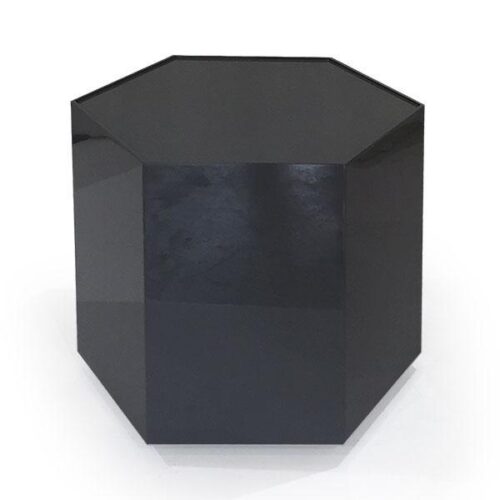 黑鏡六角茶几 改寫空間的反射角度：圖片 2