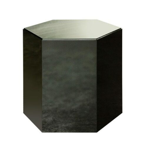 黑鏡六角茶几 改寫空間的反射角度：圖片 1