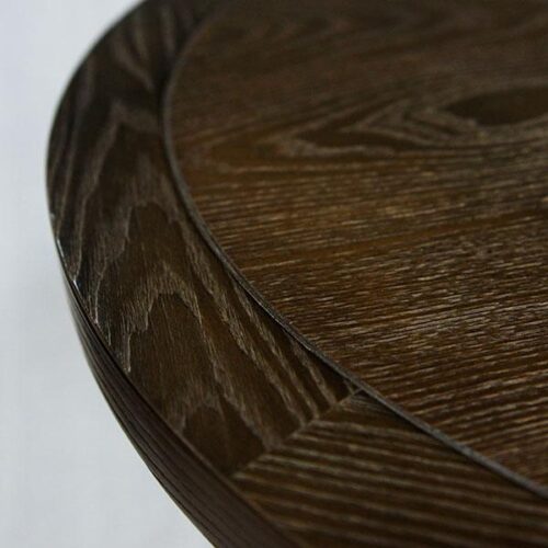 胡桃實木X腳圓茶几 現代家的靜謐焦點：圖片 2