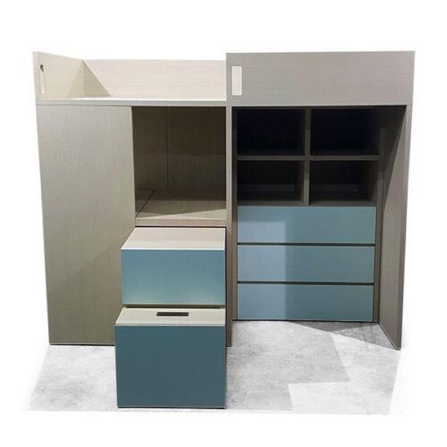 多功能雙層床組 從幼兒到青少年成長：圖片 1