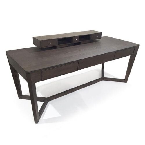 深染橡木紋3抽書桌 成就專業時刻：圖片 2