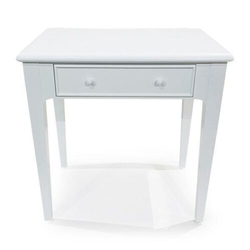 白圓角優雅輕盈書桌 增添空間清新明亮氛圍：圖片 1