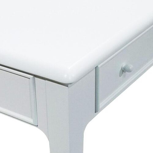 白圓角優雅輕盈書桌 增添空間清新明亮氛圍：圖片 3