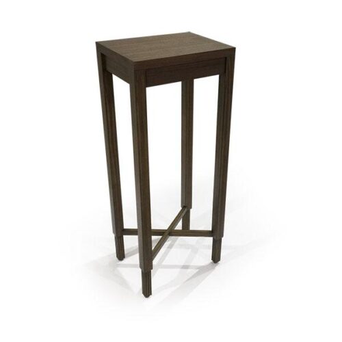 胡桃木高腳端景台 玄關的靜好風景：圖片 2