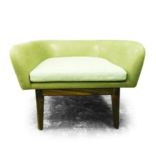 繃皮革低背胡桃腳休閒椅 舒適時尚宣言：圖片 1