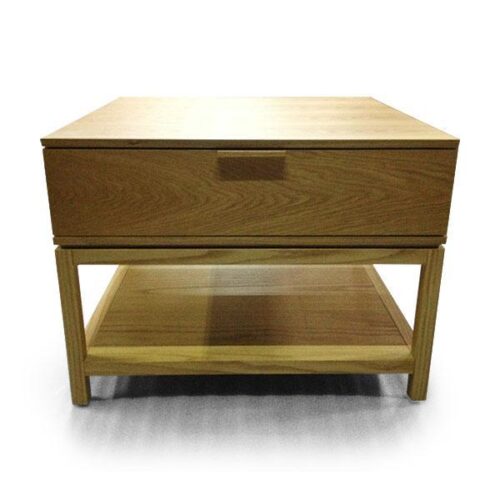 北歐淺橡木雙層床頭櫃 自然的質感生活：圖片 1