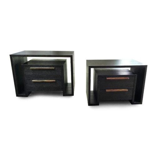 立體方形框架床頭櫃 臥室優雅輪廓：圖片 1