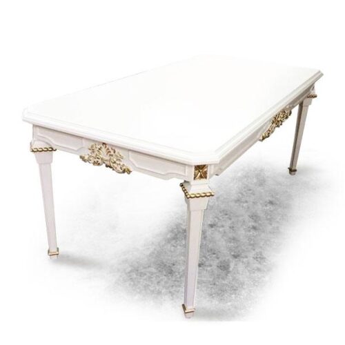 歐風宮廷描金餐桌 法式奢華焦點：圖片 1