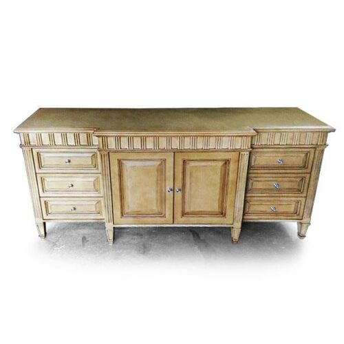 淺橡木新古典邊櫃 簡約華貴美學：圖片 1