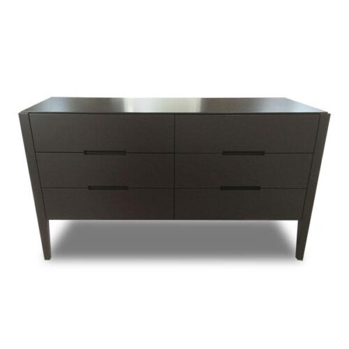 深咖啡色六抽邊櫃 空間現代經典：圖片 1