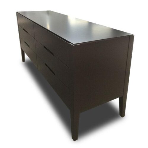 深咖啡色六抽邊櫃 空間現代經典：圖片 2