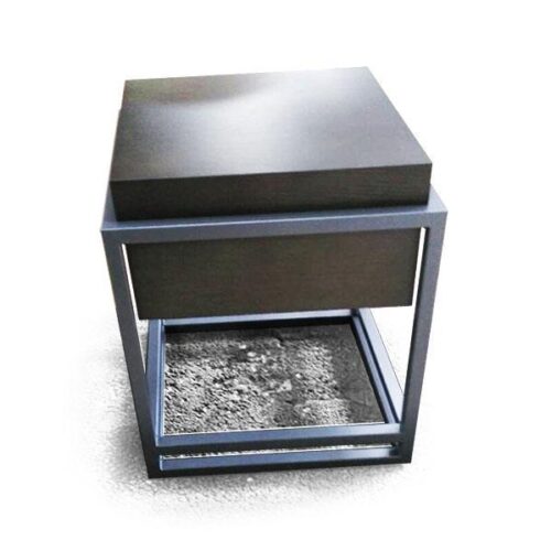 黑鐵管橡木床頭櫃 現代簡約大器：圖片 1