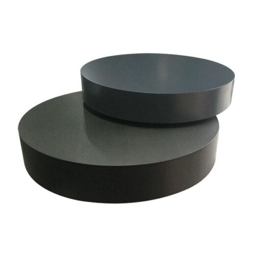 雙色圓形雙層旋轉茶几 極簡美學新定義：圖片 2