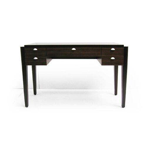 鋼烤黑檀優雅書桌 奢華經典：圖片 1