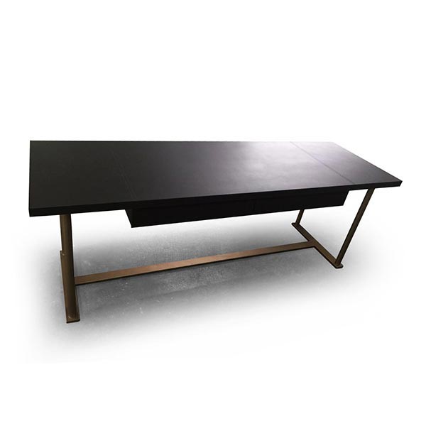 訂製書桌 台北訂製書桌 書桌訂做 鐵腳書桌 進口書桌 皮革書桌 訂做書桌